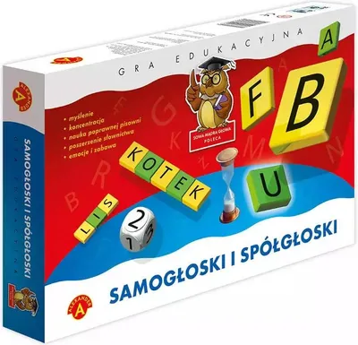 Immagine prodotto di Gioco educativo "Vocal e Consonant" di Alexander per 2-4 giocatori