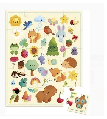 Imagen del producto de Puzzle Janod Naturbild, multicolor. Multicolor, talla única