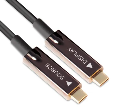 Obrázok produktu pre CLUB3D USB Gen 2 typ C aktívny optický kábel A/V jednosmerný M/M 20 m/ 65,62 ft