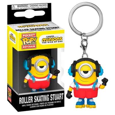 Obrázek produktu pro Funko brelok Minions Roller Skating Stuart 6cm