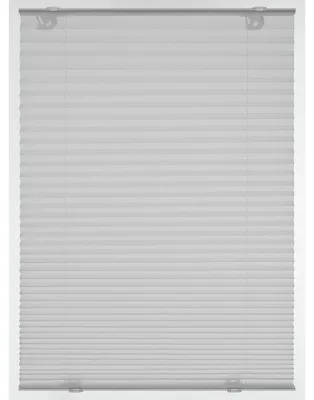 Obrázek produktu pro Plisovaná roleta - Přisávky - Šedá - 70 x 130 cm