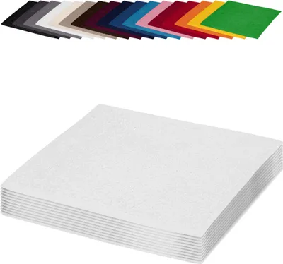 Produktbild von 10er PACK Seiftücher 30x30 cm Waschlappen Seifhandtücher 100% Baumwolle, Farbe: Weiß