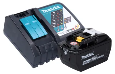 Produktbild von Makita Power Source Kit 18 V mit 1x BL 1890 Akku 9,0 Ah + DC 18 RC Schnell Ladegerät
