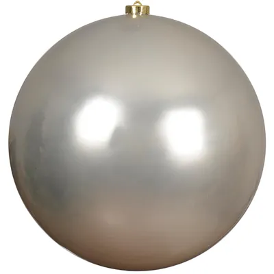 Produktbild von Annastore Weihnachtskugeln groß für den Außenbereich, Christbaumkugeln zur Dekoration, Christbaumschmuck wetterfest -  Perle, Ø 20 cm