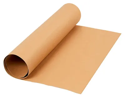 Produktbild von Creativ Company Lederpapier hellbraun - Faux Leather Papier 1 Meter Nähen Basteln