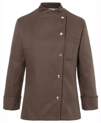 Produktbild von Karlowsky - "Larissa" Kochjacke für Damen LT5769 (56cm) (Hellbraun)