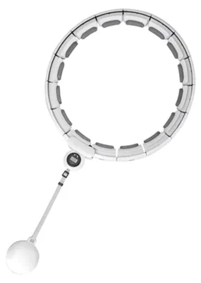 Produktbild von Trizand 25254 Hula-Hoop-Reifen mit Gewichten, weiß