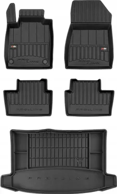 Produktbild von SET 3D Gummimatten Kofferraummatte Nissan Juke 2 ab 2019- g