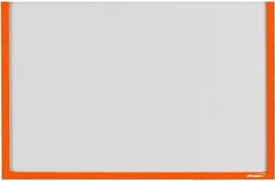 Produktbild von Infotasche für DIN A4 hoch/quer selbstklebend VE= 5 Stück pastell orange