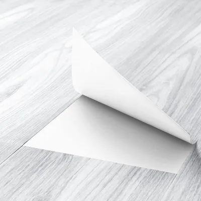Produktbild von Selbstklebende Vinyl Bodenfliesen Holzoptik Grau PVC - 90 x 15 cm - 5 Stück - Wasserdicht - Rutschhemmend - Für Küche und Wohnzimmer
