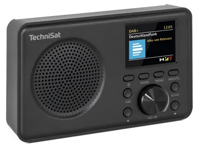 Produktbild von TechniSat VIOLA 2 C BT - 2 Watt tragbares DAB+ Radio mit Bluetooth, UKW, Kopfhöreranschluss