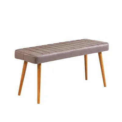 Image de Skye Decor, Stormi Bench - Atlantic Pine, Grey, Banc, Pin Atlantique, MÉTAL, 100 x 39 x 48 cm