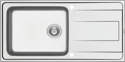 Immagine prodotto di Lavello da cucina 100x50 cm, lavello da incasso Alea, lavello di grandi dimensioni, sgocciolatoio