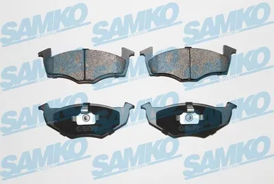 Produktbild von SAMKO Bremsbeläge Satz Vorne Bremsklötze für VW GOLF III (1H1) 5SP627
