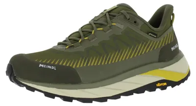 Produktbild von Meindl Eldora GTX wasserdichte und komfortable Herren Multifunktionsschuhe mit griffiger Vibramsohle Oliv/Mais EU 41,5
