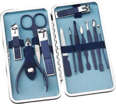 Produktbild von Maniküre-Pediküre-Set, Maniküre-Set, professionelles Edelstahl für zu Hause, 18-teiliges Nagelknipser-Maniküre-Set