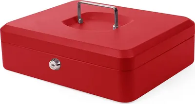 Immagine prodotto di pavo Geldkassette, rot, Maáe: (B)300 x (T)240 x (H)90 mm