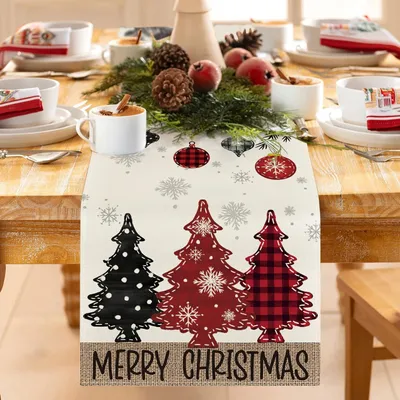 Obrázok produktu pre Dekoračná obrusovka na vianočnú výzdobu, 183 x 33 cm