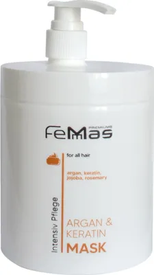Produktbild von Femmas Argan & Keratin Maske 1000ml
