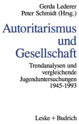 Produktbild von Autoritarismus und Gesellschaft