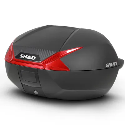 Immagine prodotto di Bauletto moto SHAD SH47 rosso 47L