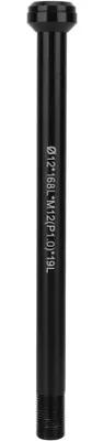 Produktbild von Famanu Steckachse für Fahrräder – Robuste Aluminiumlegierung, 168 mm, 142 * 12