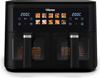 Obrázek produktu pro Tristar FR-9075 Dvoukošová horkovzdušná fritéza 2x 4,5 L