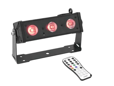Obrázek produktu pro Eurolite BAR-3 DMX LED-Effektstrahler Anzahl LEDs: 3 (51930395)