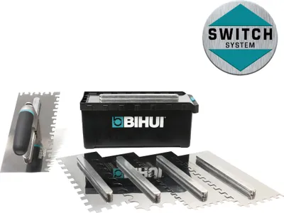 Obrázok produktu pre BIHUI Sada hladidiel na obkladačky 280x115mm - 8 kusov PTSJG8