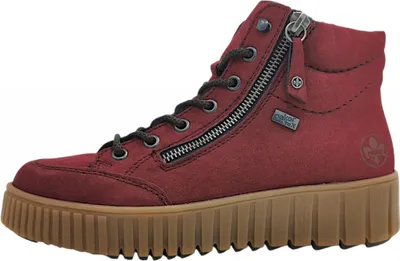 Produktbild von Rieker Damenschuhe Schnürschuhe Rot Freizeit
