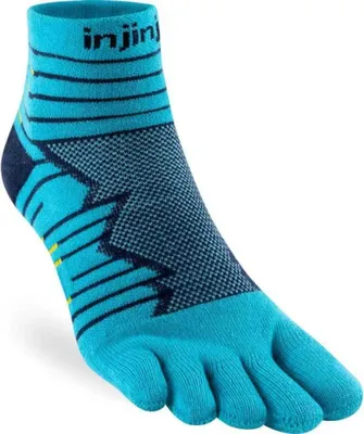Zdjęcie produktu dla Skarpety Injinji Ultra Run Mini-crew Niebieskie EU 47 1/2-50 Niebieskie EU 47 1/2-50