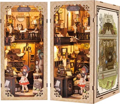 Produktbild von Book Nook Miniaturhaus - Antiquitätengeschäft - CuteBee