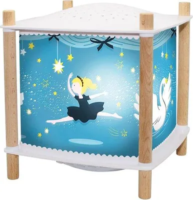 Image de Lumière pour bébé avec projecteur d'étoiles, détecteur de sommeil et histoire audio - Cadeau USB dépliable pour nouveau-nés