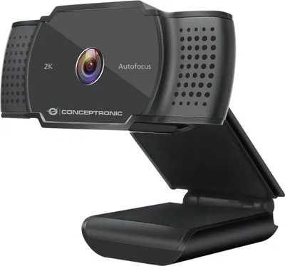 Produktbild von Conceptronic AMDIS02B, 5 MP, 2592 x 1944 Pixel, Full HD, 30 fps, 640x480@30fps, 1280x720@30fps, 1920x1080@30fps, 2595x1944@15fps, M-JPEG