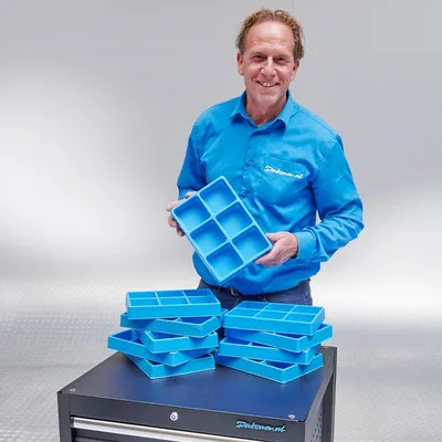 Produktbild von Fachtrenner mit 6 Fächern - 10er Set