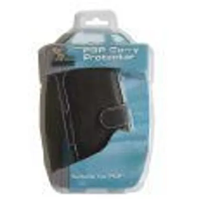 Produktbild von Piranha Leather carry protector, Schwarz, Leder, Sony PSP