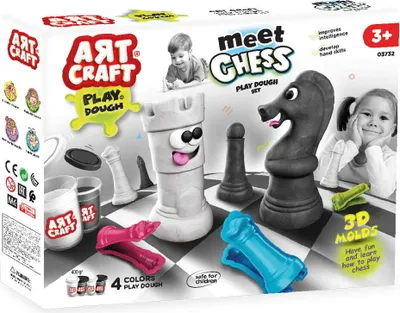 Produktbild von ART CRAFT Schachspiel aus Kunststoffmasse
