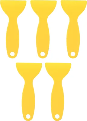 Produktbild von 5 Stück 3D-Drucker-Spatel, flexibler Kunststoff-3D-Druck-Harzentfernungsschaber für WANHAO D8 für ANYCUBIC für Nova Yellow
