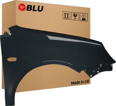 Produktbild von BLU Kotflügel Passend für Volkswagen Polo 9N IV 4 LC7V Rechts Grau BlauAnthrazit | 2001-2005 | Vorderseite Vorne | Lackiert | Einbaufertig