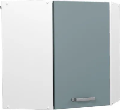 Produktbild von Eckhängeschrank Vicco R-Line Blau-Grau 57 cm, Model 41045