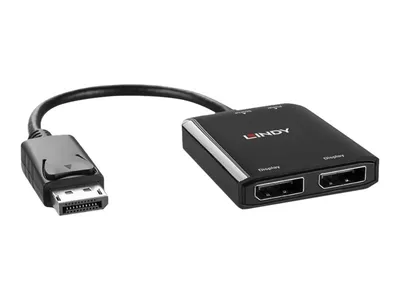 Zdjęcie produktu dla Rozdzielacz audio/wideo Lindy - koncentrator MST - 2 x DisplayPort