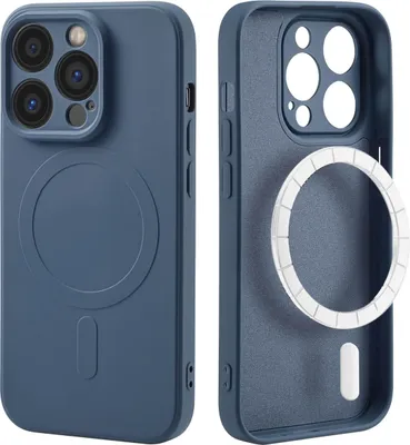 Produktbild von imoshion Color Back Cover mit MagSafe iPhone 14 Pro - Dunkelblau