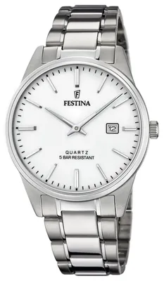 Produktbild von Festina Armbanduhr Date ACERO CLASICO Silver