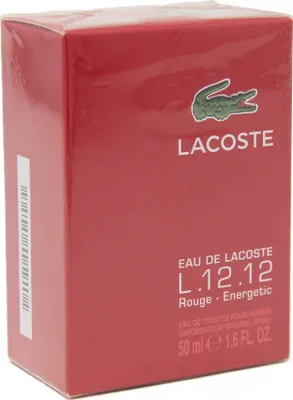 Produktbild von Lacoste Rouge Energetic L.12.12 Eau De Toilette 50 ml