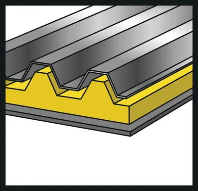 Immagine prodotto di Foglia dentata, lunghezza totale 180 mm, passo dei denti 2 mm, BIM