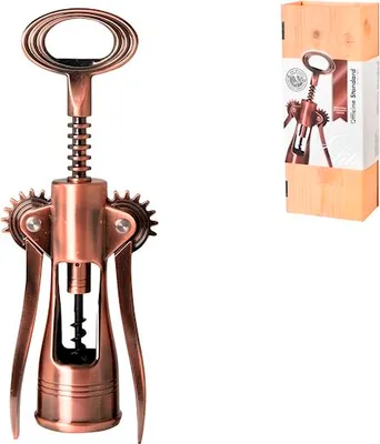 Obrázek produktu pro Elitte vývrtka z měděného kovu se 2 pákami.