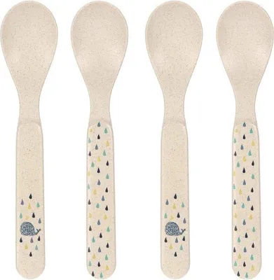 Produktbild von Famanu Kinderset Besteck (4 Teile) für Kinder - Ohne Melamin und BPA-frei