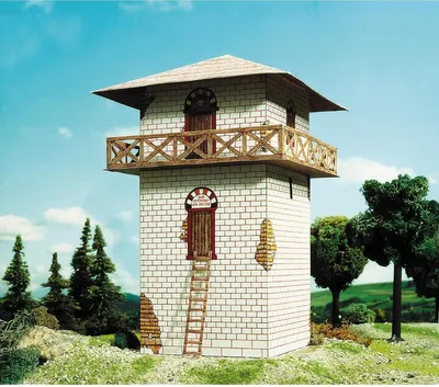 Produktbild von Schreiber-Bogen Kartonmodellbau Römischer Wachturm HO