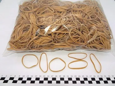 Obrázek produktu pro Gumové gumičky, 1 kg - Dostupné v různých velikostech a barvách
