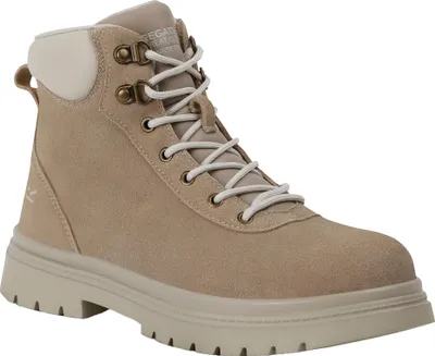 Immagine prodotto di Regatta - Stivali da donna "Whinton", in pelle scamosciata RG12201 (41 EU) (marrone-grigio/beige)